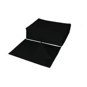 Ręcznik z włókniny perf. 70×50 CZARNY- (100szt)