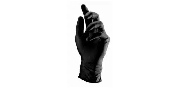 Rękawiczki nitryl. czarne M (100)PKWiU:22.19.60.0
