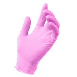 Rękawiczki nitryl. różowe S (100 szt) 22.19.60.0